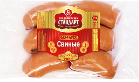 «СВИНЫЕ» сардельки Радужный - изображение 1