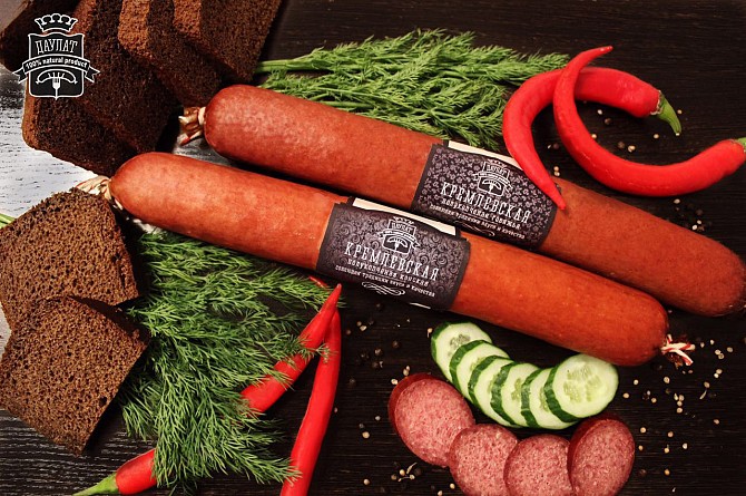 Полукопченая колбаса только из натуральных ингредиентов Казань - изображение 1