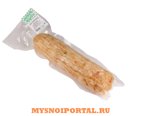 Предлагаем: Рулет копчёно-варёный из мяса цыплёнка-бройлера "Жар -птица" Ржев - изображение 1