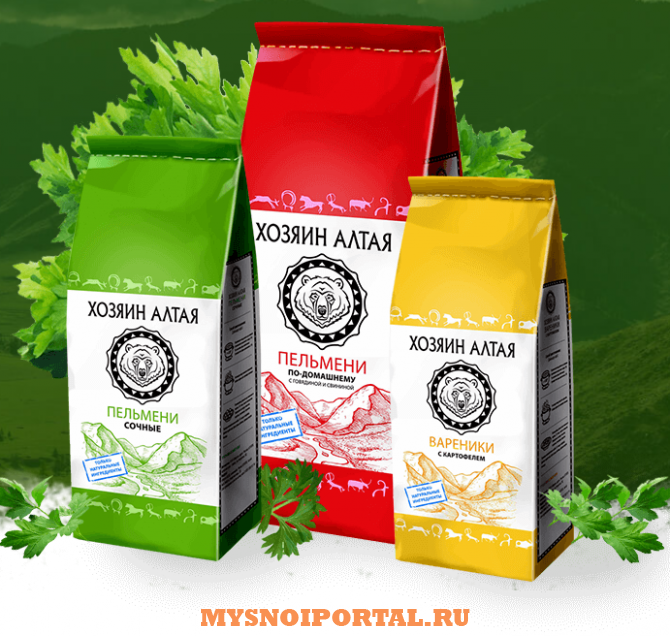 Предлагаем: ПЕЛЬМЕНИ ХОЗЯИН АЛТАЯ Бийск - изображение 1