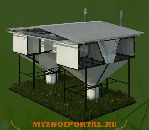 Мини-комплекс для выращивания кроликов на улице! Москва - изображение 1