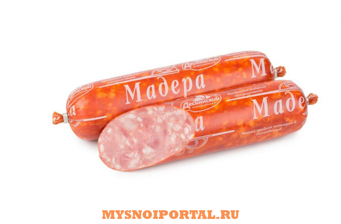 Предлагаем: Полукопченую колбасу Мадера Трубчевск - изображение 1