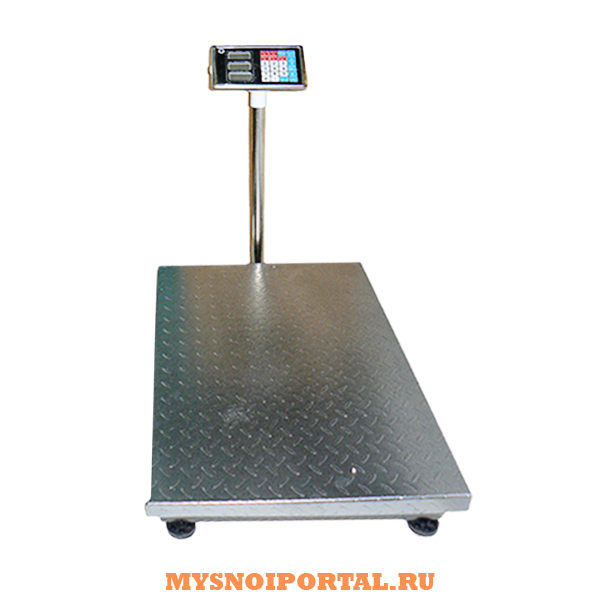 Напольные торговые весы 1000кг/500гр Foodatlas Втн-1000 Челябинск - изображение 1