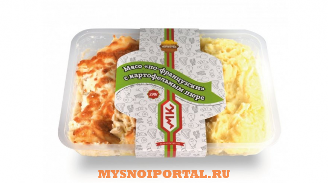 Предлагаем: Мясо по-французски с картофельным пюре Москва - изображение 1