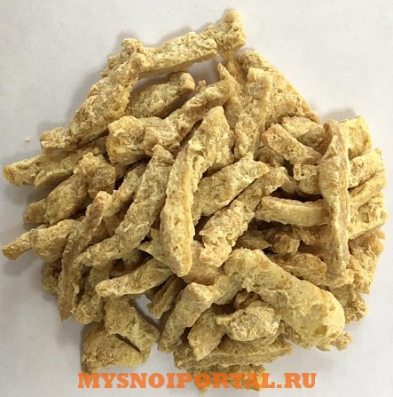 Соевый текстурат (соевое мясо, бефстроганов) Москва - изображение 1