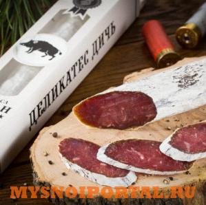 Предлагаем: Колбаса из кабана с/к 0, 250г, Кристи Ярославль - изображение 1