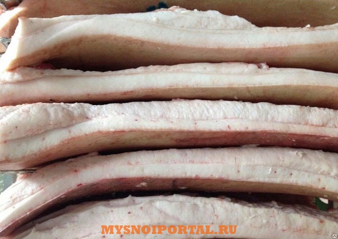 Куплю: сало 4+ и более. Сало после обвалки туши Краснодар - изображение 1