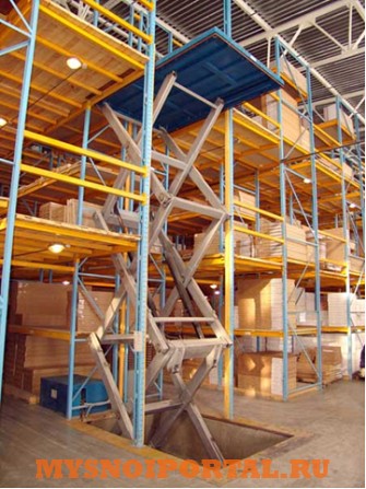 Грузовые подъемники для склада готовой продукции Москва - изображение 1