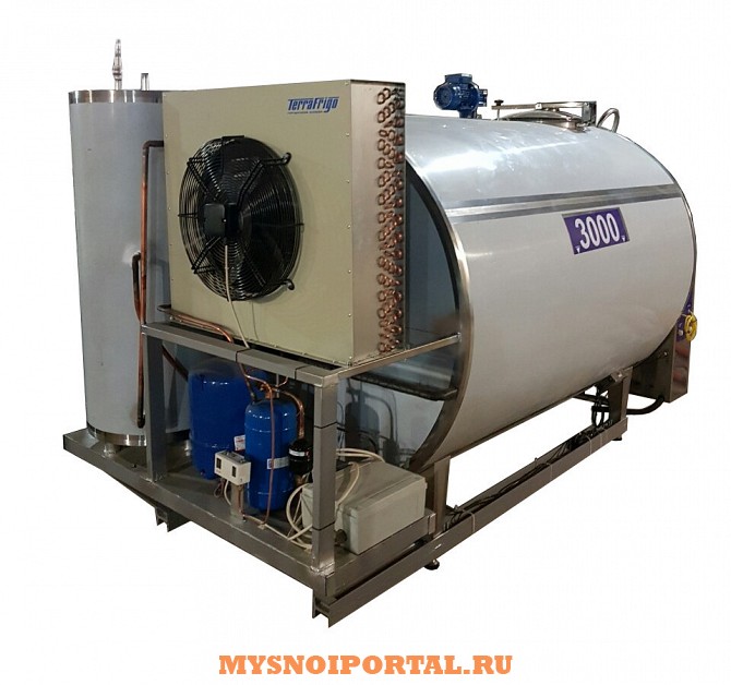 Охладитель молока закрытого типа ОЗ 3000 S\P Саранск - изображение 1
