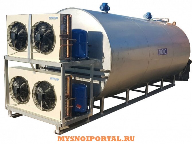 Охладитель молока закрытого типа ОЗ 10000 S\P Саранск - изображение 1