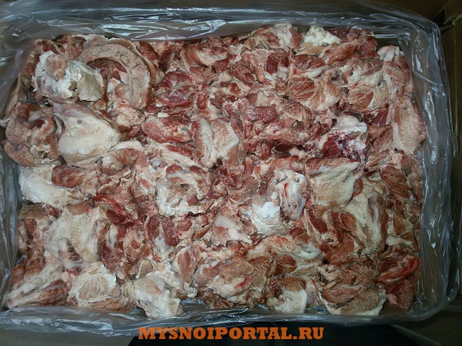 Продаю Обрезь свиная Охл/Зам, от 100 кг, от 1 тонны в Липецке Липецк - изображение 1