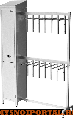 Шкаф для хранения и дезинфекции спецодежды ШД-Б Саранск - изображение 1