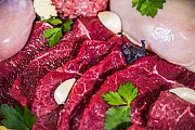 Мясо говядины, Куриное, в ассортименте, доставка от 2 до 19 т., оптом Подольск