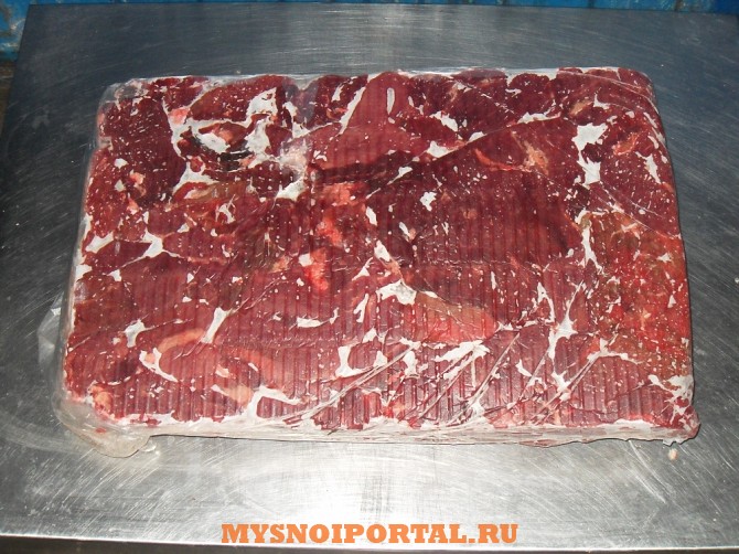 Говядина бескостная в блоках. Производим и продаём мясо Москва - изображение 1