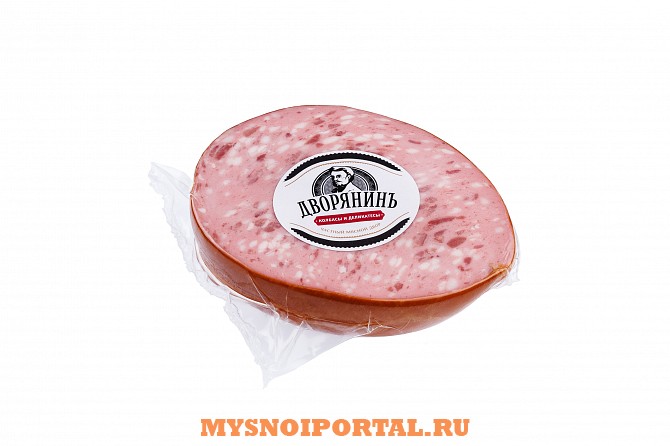 Телячья колбаса в пузыре в/у (ср.вес 300 гр) Гост Великий Новгород - изображение 1