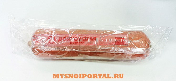 Докторская Колбаса «новинка» в целлофане, газ.ср Великий Новгород - изображение 1