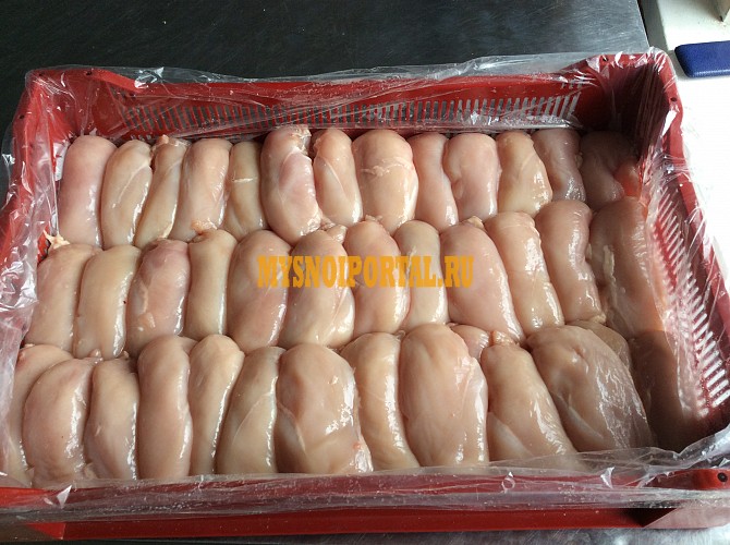 Куриное Филе ГОСТ, ТУ бренда "ЗОЛОТОЕ ЗЕРНЫШКО", б/к, Охл/Зам, без кожи в Малаховке Малаховка - изображение 1