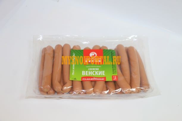 Сосиски «венские» в н/о в газ.упак Великий Новгород - изображение 1