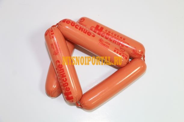 Сосиски «невские» в газ.ср. (ср.вес 1 кг) Великий Новгород - изображение 1