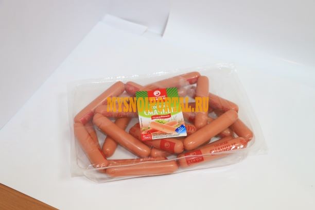 Сосиски «смачные» в газ.упак. (ср.вес. 1 кг) Великий Новгород - изображение 1