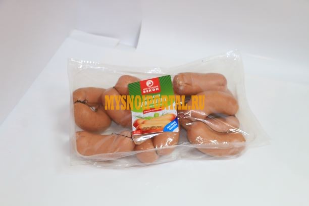 Шпикачки «домашние» в газ. ср. (ср.вес 1кг), н/о Великий Новгород - изображение 1