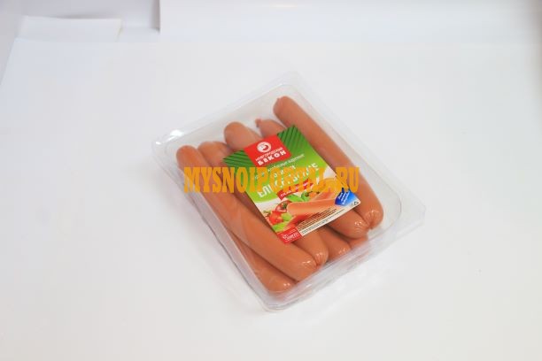 Сосиски «елисеевские» в газ. уп. 500 гр Великий Новгород - изображение 1