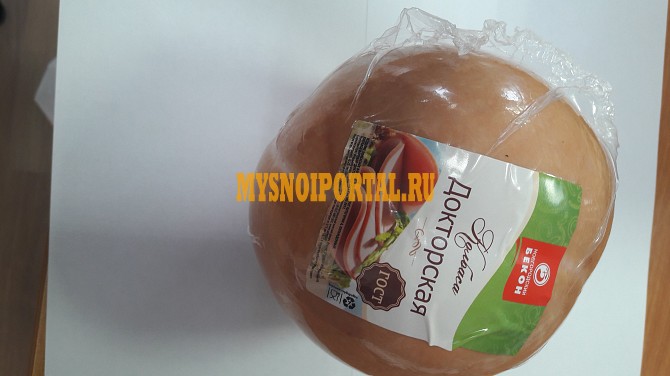 Колбаса Докторская в пузыре в/у (ср.вес 1, 2 кг) Великий Новгород - изображение 1