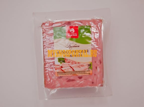 Колбаса Классическая с телятиной в/у 400 гр Великий Новгород - изображение 1