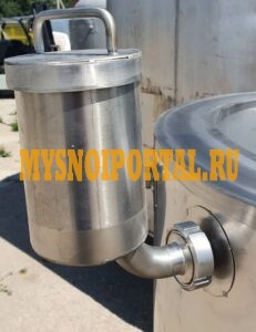 Новая нержавеющая емкость, объем — 0, 4 куб.м., рубашка, термос, эл. нагрев, мешалка с нижним привод Москва - изображение 1