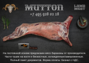 Баранина в отрубах охл/зам от производителя Москва