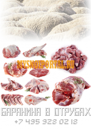 Баранина в отрубах охл/зам от производителя Москва - изображение 1