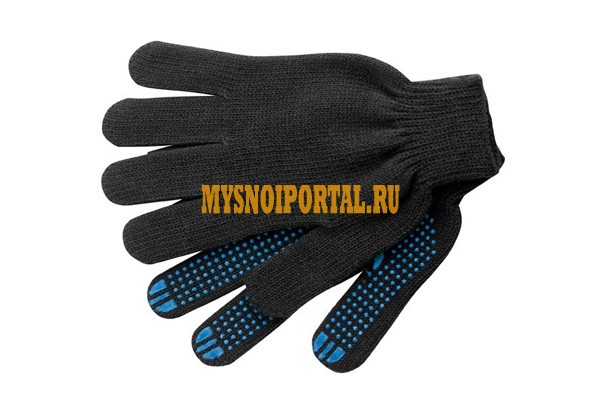 Перчатки рабочие «Теплые» с Пвх (зимние) Москва - изображение 1