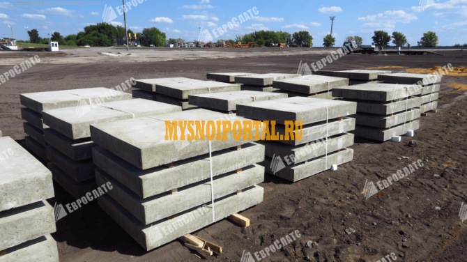 Бетонные плиты для молочного животноводства и растениеводства Грязи - изображение 1