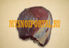 Тазобедренная часть говяжья ГОСТ Р 31797-2012 оковалок (knuckle) , ГОСТ, blak angus, н/к, парное, в Коломна - изображение 1