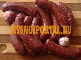 Колбаски охотничьи из оленины Санкт-Петербург - изображение 1