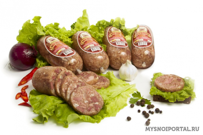 Мясо Заливное Рубленое Полевской - изображение 1