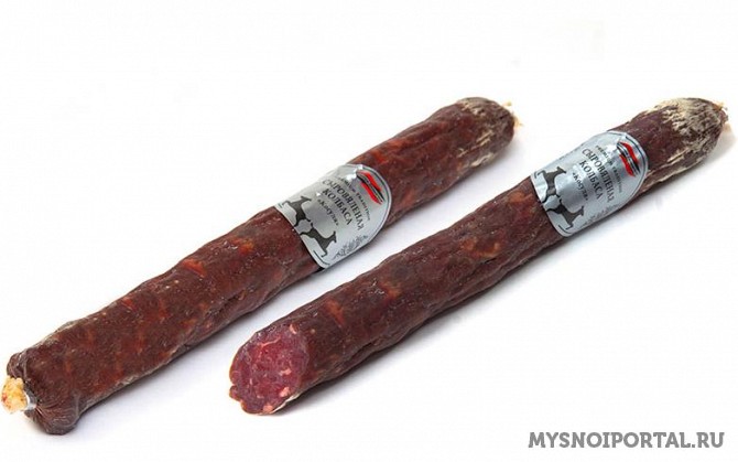 Колбаса из КОСУЛИ сыровяленая (нарезка) 75 г. Москва - изображение 1