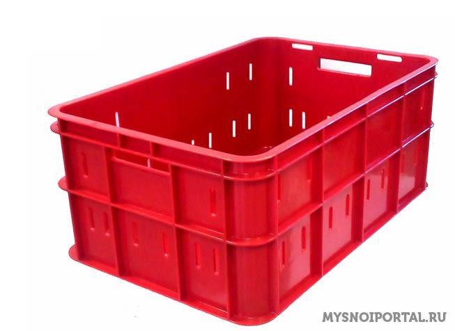 Ящик пластиковый калбасный. Новосибирск - изображение 1