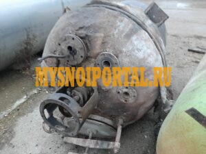 Реактор нержавеющий, объем — 1, 6 куб.м., мешалка, без рубашки Москва - изображение 1