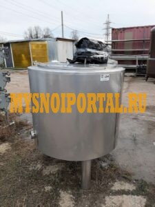 Емкость нержавеющая, объем — 0, 350 куб.м., рубашка, мешалка, термос, инв 1246 Москва - изображение 1