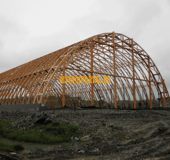 Технология строительства ангаров Грязи - изображение 1