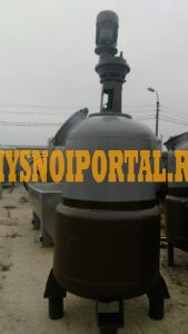 Варочный котел, объем — 1 куб.м., нержавеющий, рубашка и мешалка с нижним упором Москва - изображение 1