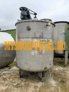 Емкость нержавеющая, объем — 2 куб. м. вертикальная, мешалка Москва - изображение 1