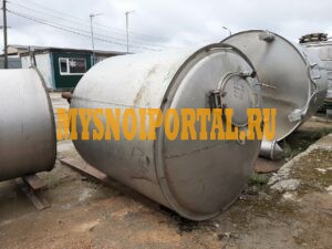 Емкость нержавеющая, объем — 2 куб. м., рубашка, термос Москва - изображение 1