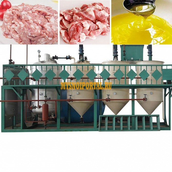 Оборудование для вытопки и переработки животного жира, сала в пищевой, кормовой и технический жир Москва - изображение 1