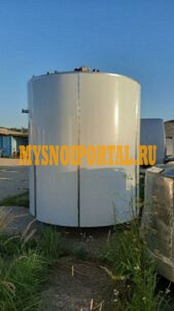 Емкость нержавеющая, объем — 6, 3 куб.м., рубашка, мешалка, термос инв 688 Москва - изображение 1