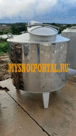 Емкость нержавеющая, объем — 1 куб. м., вертикальная, термос, рубашка, мешалка Москва - изображение 1