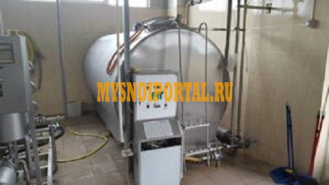 Танк-охладитель, объем 5 куб.м., горизонтальный, с мешалкой Москва - изображение 1