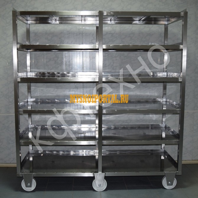 Стеллаж дефростационный 6 уровней 1800х850х1970мм КФТЕХНО (Россия) Малоярославец - изображение 1