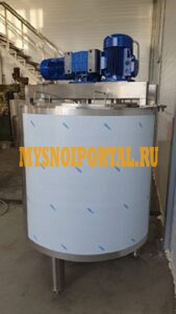 Емкость новая нержавеющая, объем — 0, 4 куб.м., термос, эл. нагрев, две мешалки, скребки Москва - изображение 1